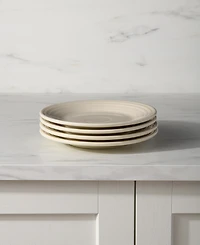 Fiesta Linen Classic Rim Luncheon Plates, Set of 4
