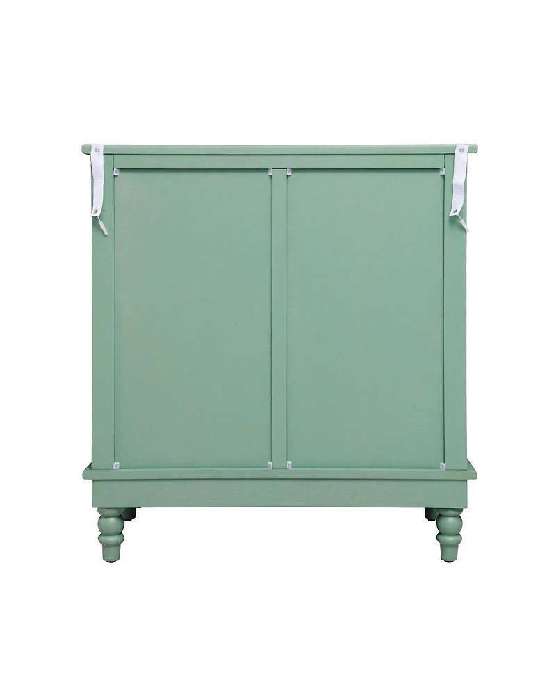 Streamdale Furniture American Style 2 Door Accent Cabinet Sideboard Buffet Storage Cabinet