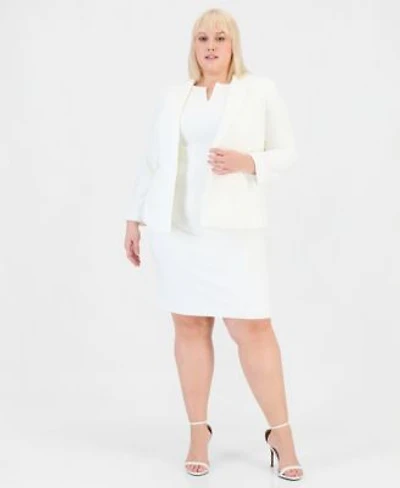 Kasper Plus Size Blazer Sheath Dress