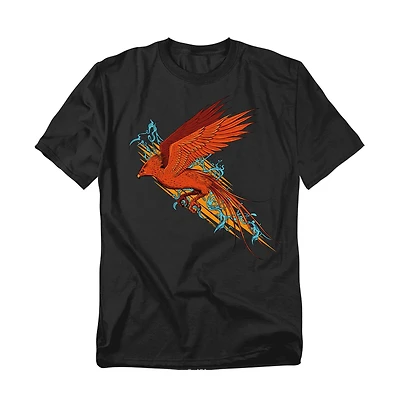 Harry Potter Men's Fawkes The Phoenix Flight T Shirt
