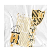 Harry Potter Men's Hufflepuff Pattern Crest T Shirt
