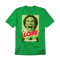 Elf Men's I Just Love to Smile T Shirt