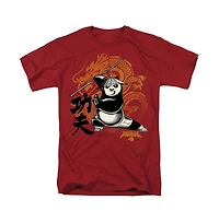 Kung Fu Panda Men's 4 Po Dragon T Shirt