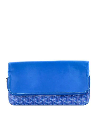 Pre-Owned Goyard Saint Marie Clutch Coated Canvas