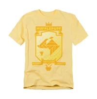 Harry Potter Men's Hufflepuff Patience And Loyalty T Shirt