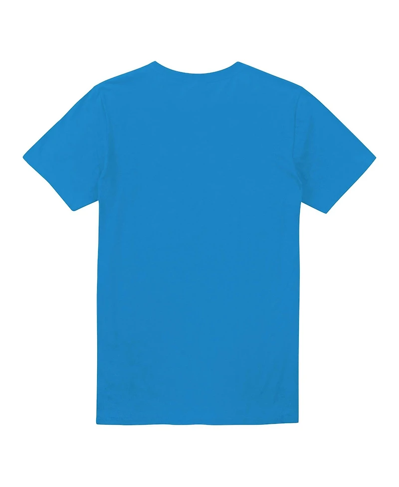 Willy Wonka & The Chocolate Factory Men's Blue Logo T Shirt