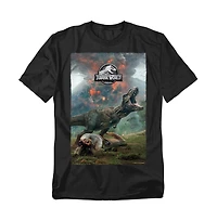 Jurassic Park Men's World Fallen Kingdom Poster T Shirt