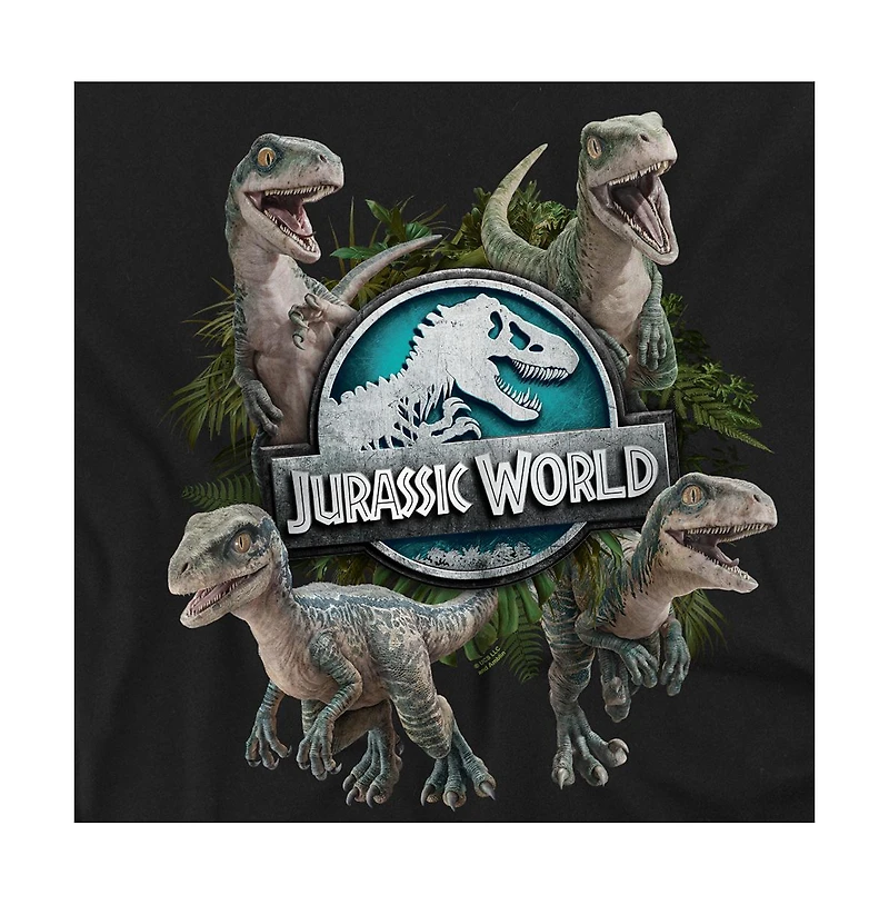 Jurassic Park Men's World Let Em Live Roam T Shirt