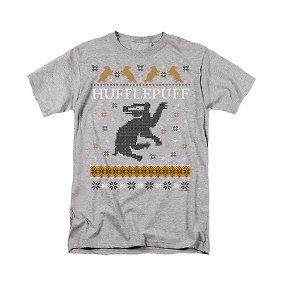 Harry Potter Men's Hufflepuff Ugly Christmas T Shirt