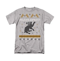 Harry Potter Men's Hufflepuff Ugly Christmas T Shirt