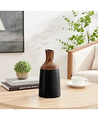 Danya B Milo Kande Carafe Modern Two Tone Tabletop Vase