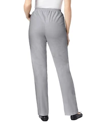 Woman Within Women's Tall Straight Leg Fineline Pull-On Stretch Denim Jeans