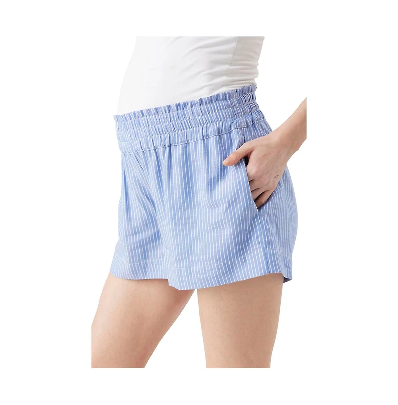 Ripe Maternity Maternity Ripe Abby Stripe Short