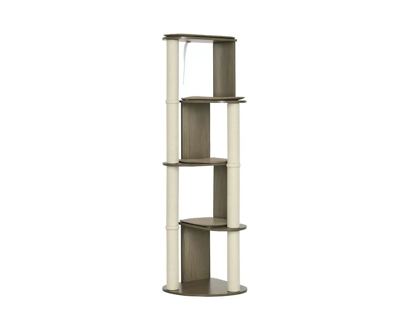 Zeus & Ruta Large Multilevel Corner Cat Tower