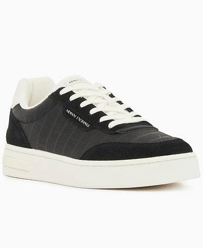 A|X Armani Exchange Men's London Embossed Sneakers