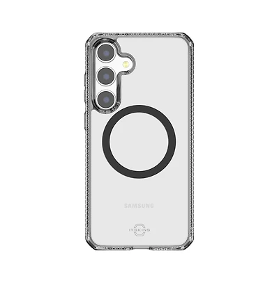 ITSkins Hybrid_R Clear MagSafe Case for Samsung Galaxy S25 Plus