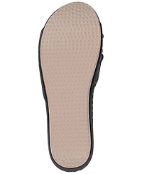 Gc Shoes Women's Isola Floral Rosette Wedge Sandals