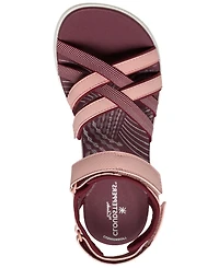 Clarks Women's Cloudsteppers Mira Shore Round Toe Sandals