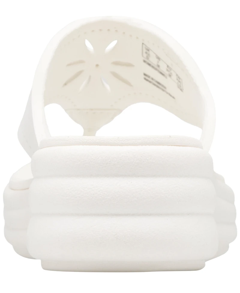 Clarks Women's Cloudsteppers Drift Daisy Slip-On Sandals