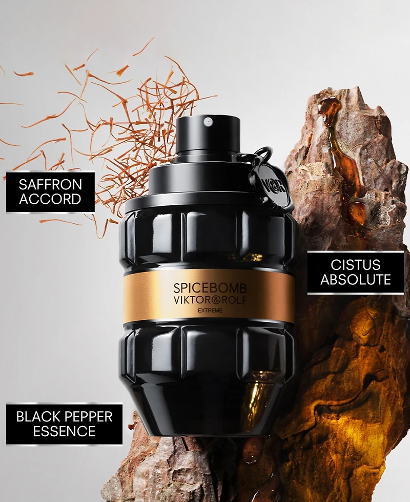 Viktor & Rolf Spicebomb Extreme 3-Pc. Eau De Parfum and Eau De Toilette Gift Set with Designer Pouch