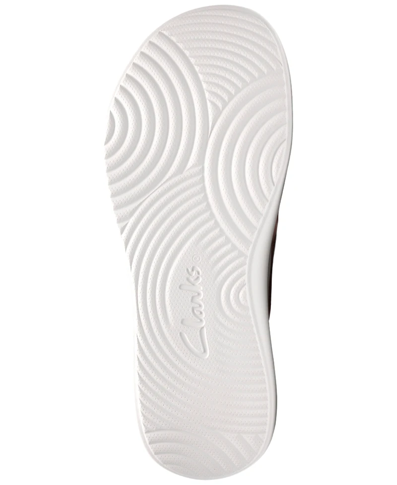 Clarks Women's Solevana Post Round Toe Sandals