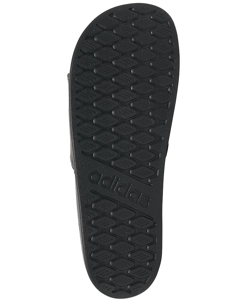 Adidas Men's Adilette Comfort 2.0 Slide Sandals from Finish Line