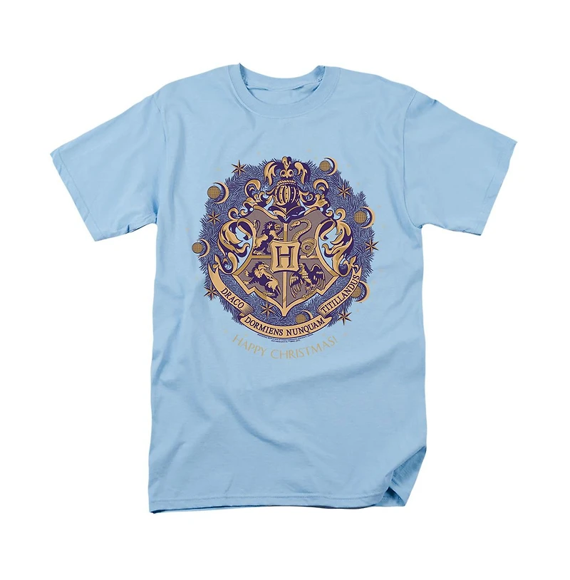 Harry Potter Men's Happy Christmas From Hogwarts T Shirt