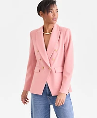 I.n.c. International Concepts Women's Double-Breasted Blazer, Exclusively at Macy's
