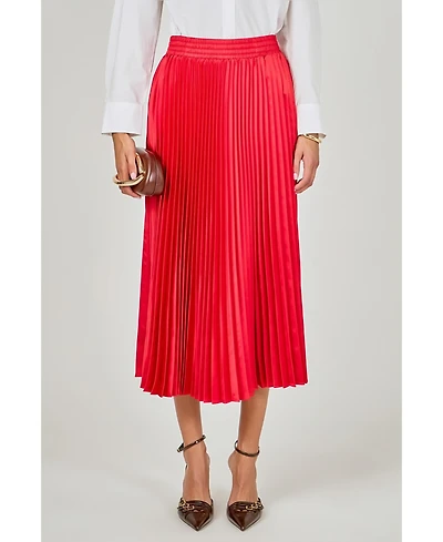 endless rose Women's Sunburst Pleated Skirt