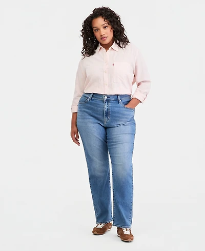 Levi's Trendy Plus 721 High-Rise Skinny Jeans