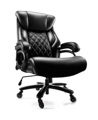 Streamdale Furniture 500lbs Big and Tall Office Chair for Heavy People Executive Computer Desk Chair