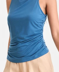 I.n.c. International Concepts Women's Luxe-Layering Jersey Ruched Tank, Macy's Exclusive