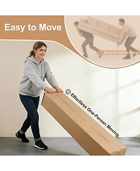 Streamdale Furniture L-Shaped Boneless Sofa, Soft Velvet, Tufted, 32D Sponge, No Assembly, Camel