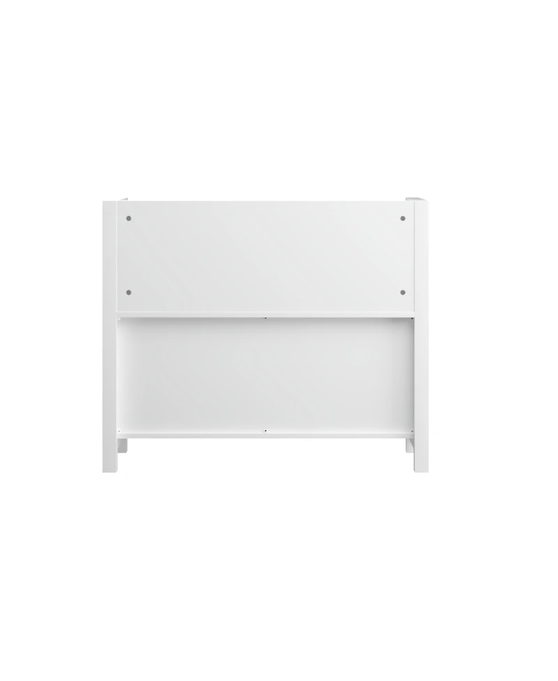 Streamdale Furniture Kids Bookshelf with 3 Tier Storage & 3 Fabric Bins, Wooden Toddler Bookcase