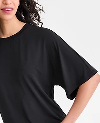 I.n.c. International Concepts Women's Elbow-Sleeve T-Shirt, Macy's Exclusive
