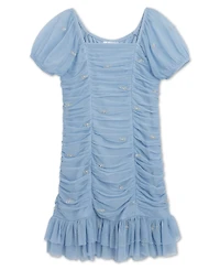 Speechless Girls' 7-16 Square Neck Knee-Length Dress