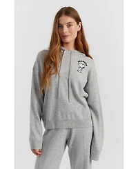 Chinti & Parker Women's Peanuts Athletics Hoodie