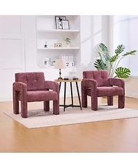 Streamdale Furniture Modern Minimalist Single Armchair for Living Room, Bedroom, Office