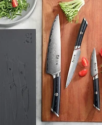 Cangshan Kuro Series Steel 3-Pc. Starter Knife Set