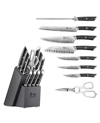 Cangshan Kuro Series Steel 12-Pc. Knife Set