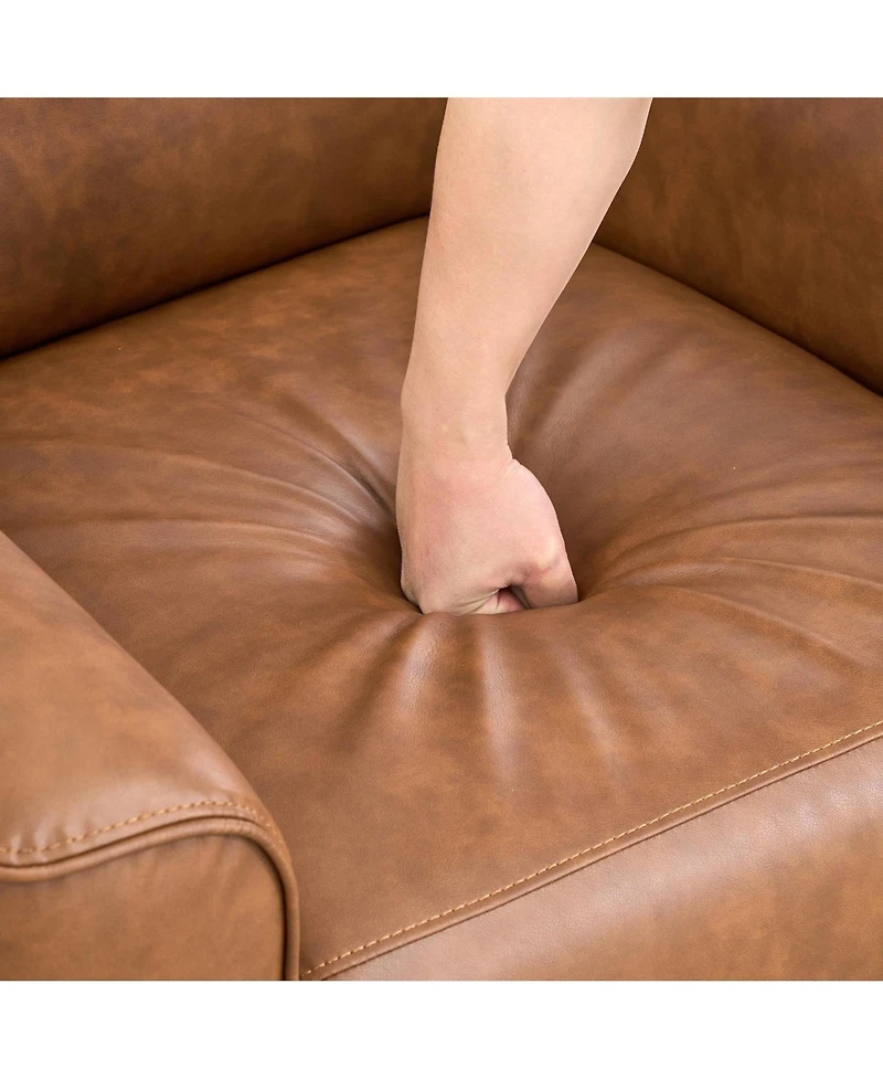 gaomon Power Recliner Chair Swivel Rocking Glider Pu Leather Upholstered Nursery