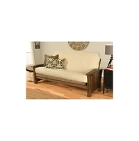 Kodiak Furniture Washington Frame-Rustic Walnut Finish-Canton Mattress