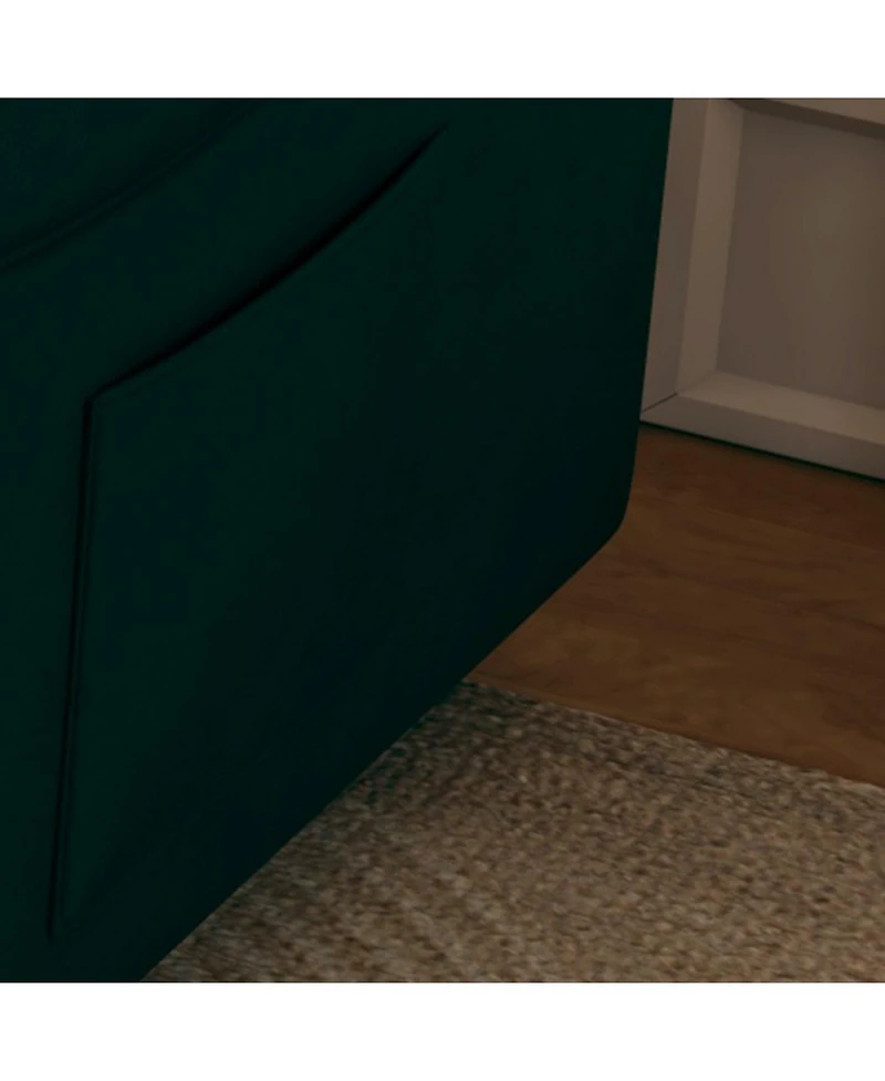 Streamdale Furniture 54" Velvet Sofa Bed - Retractable Sleeper