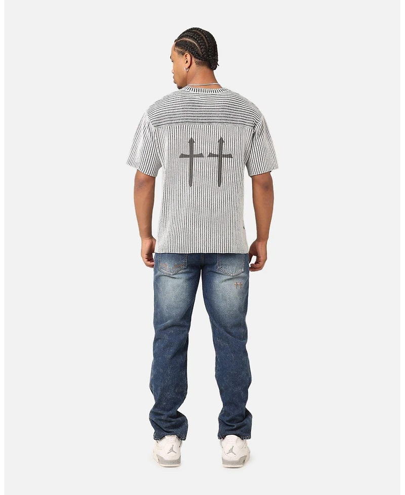 Saint Morta Men's Knitted Football Jersey