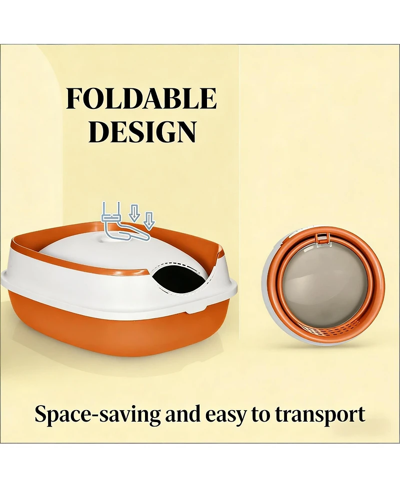 Zeus & Ruta Cat Litter Box Covered Litter Box