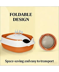 Zeus & Ruta Cat Litter Box Covered Litter Box