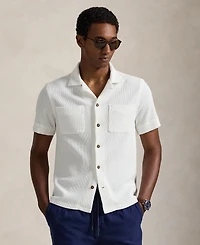Polo Ralph Lauren Men's Waffle-Knit Short-Sleeve Shirt