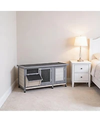 Zeus & Ruta Wooden Cat House Cat House