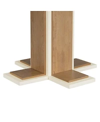 Streamdale Furniture Extendable Oval Dining Table, Solid