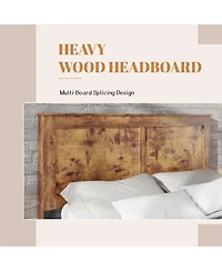 Streamdale Furniture Streamdale Twin Wood Platform Bed Frame - Storage, Easy Assembly